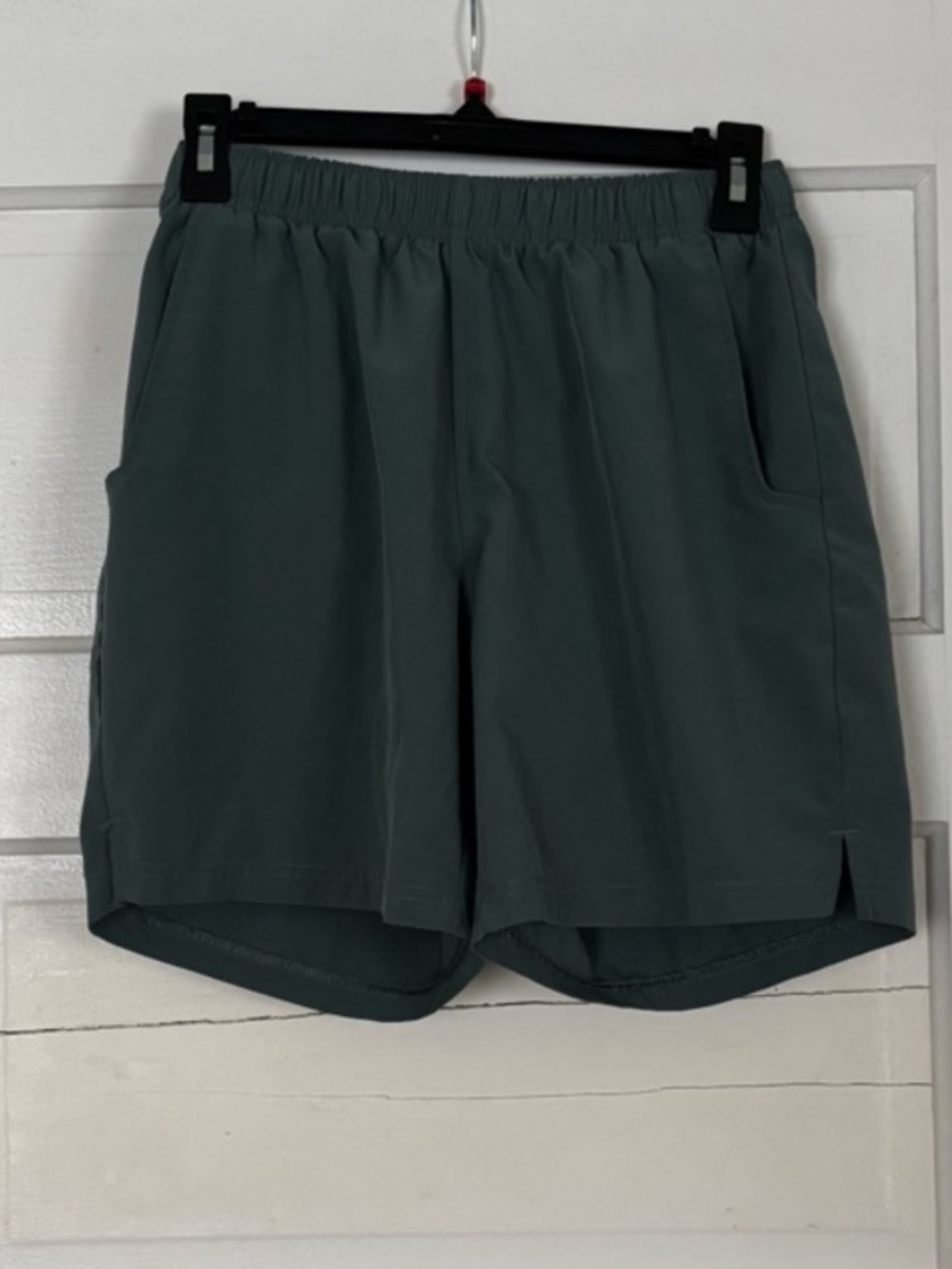 Columbia Men's Green Swim Shorts with Elastic Waist